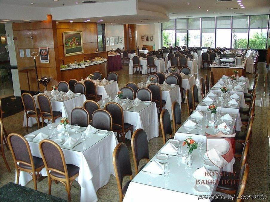 Royalty Barra Hotel Rio de Janeiro Restoran gambar